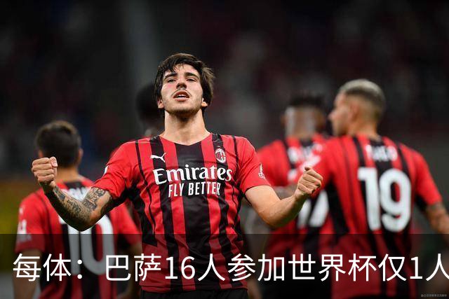 每体：巴萨16人参加世界杯仅1人小组出局，皇马14人仅2人出局